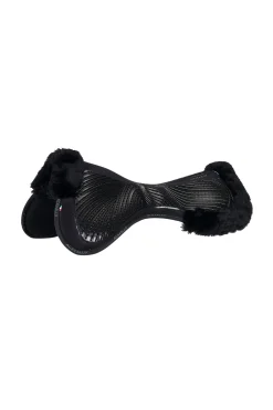 Clearance Close Contact Gel & Memory Foam halvpad med saueskinn Salpad