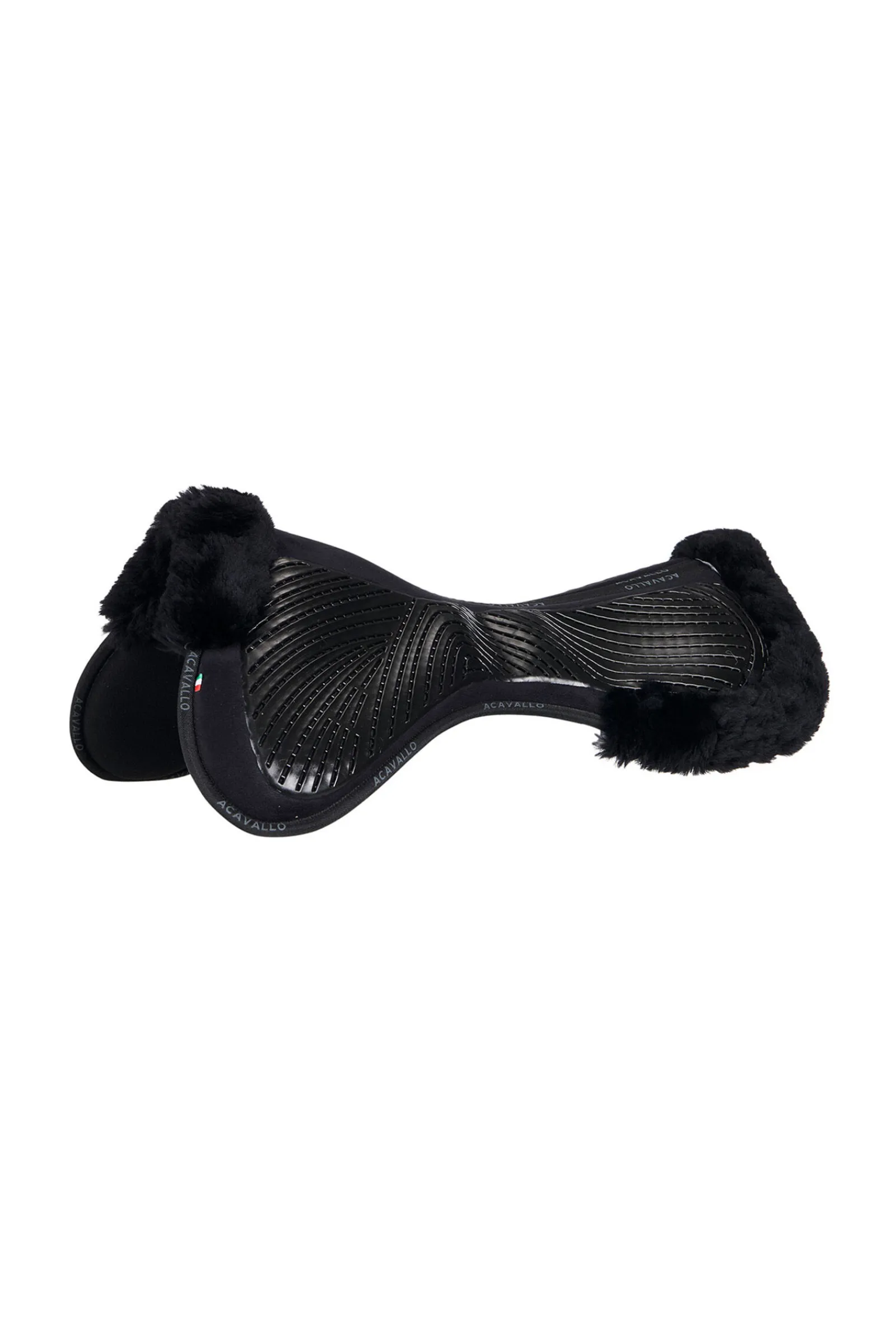 Clearance Close Contact Gel & Memory Foam halvpad med saueskinn Salpad