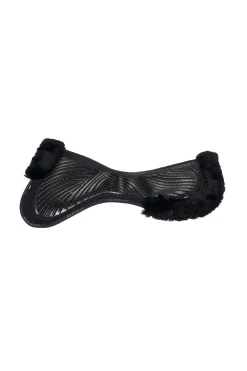 Clearance Close Contact Gel & Memory Foam halvpad med saueskinn Salpad