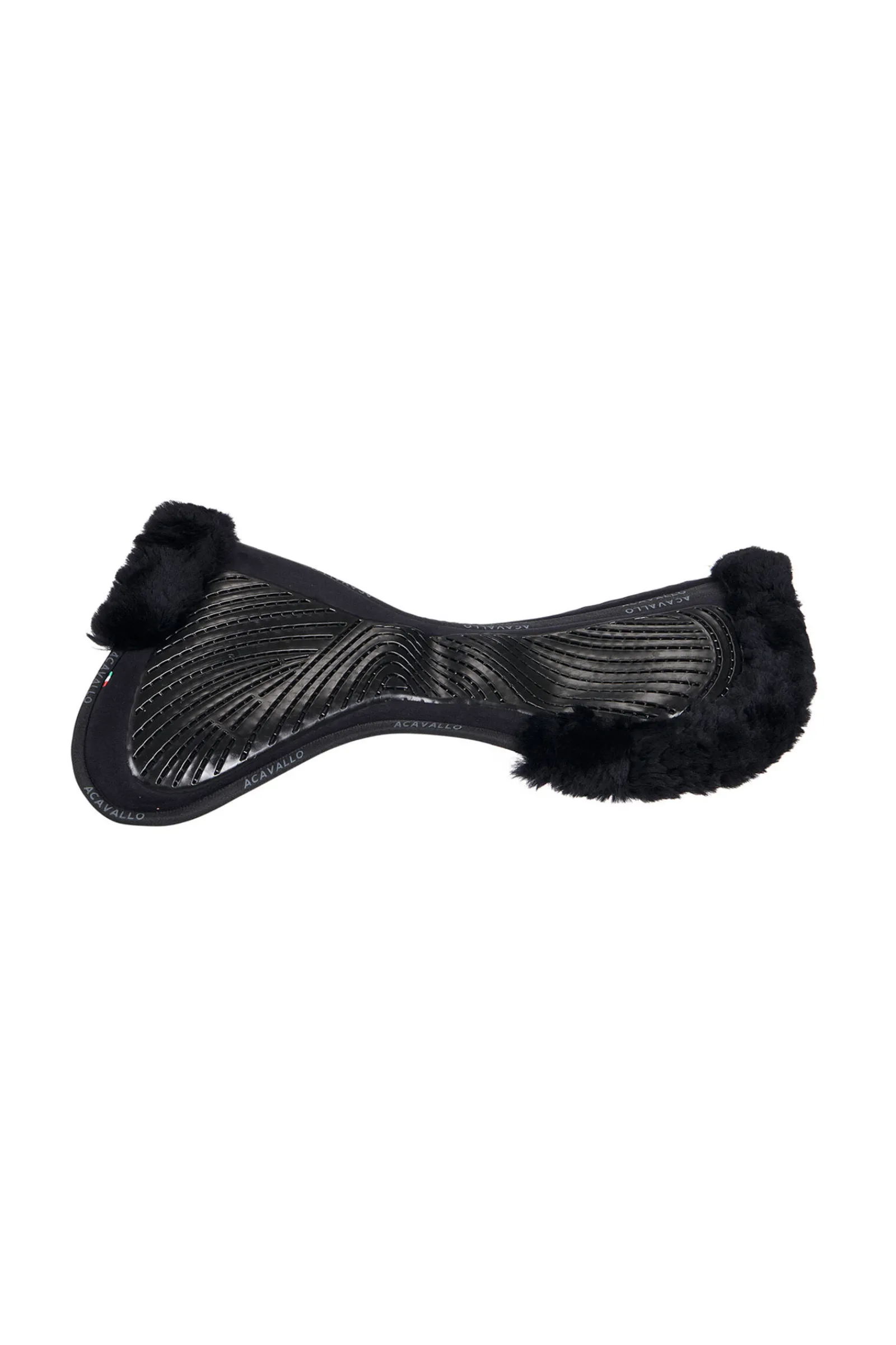 Clearance Close Contact Gel & Memory Foam halvpad med saueskinn Salpad
