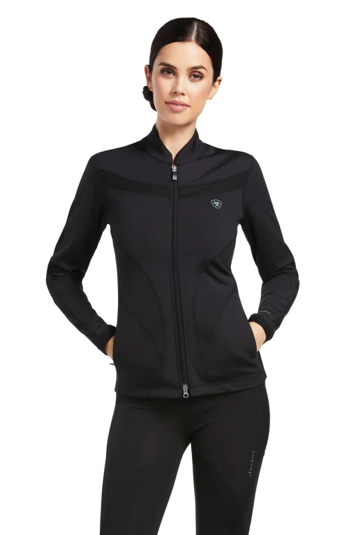 Ascent treningsgenser med hel glidelås Gensere & Fleece