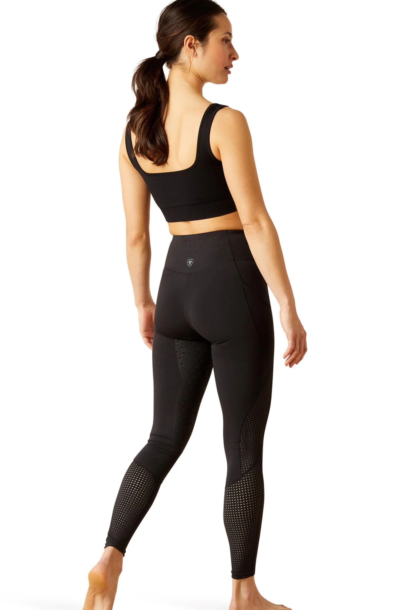 Breathe Eos dames kneforsterkede ridetights Ridetights