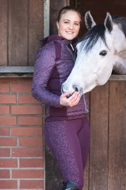 Online Eos Lumina helforsterket tights til dame Ridetights