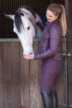 Online Eos Lumina helforsterket tights til dame Ridetights