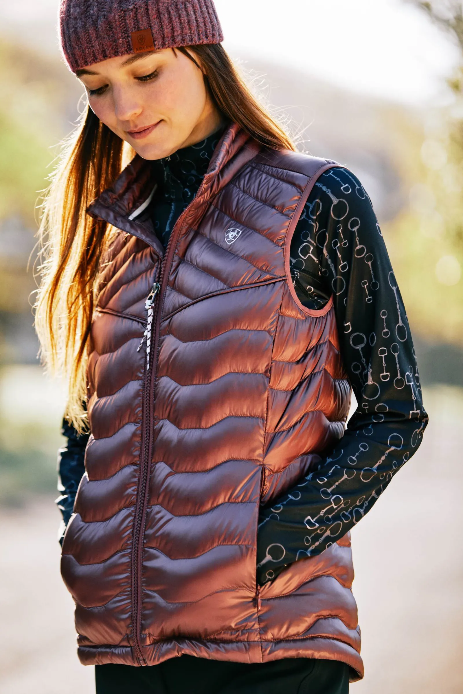 Outlet Ideal Down dames vest Jakker Og Frakker