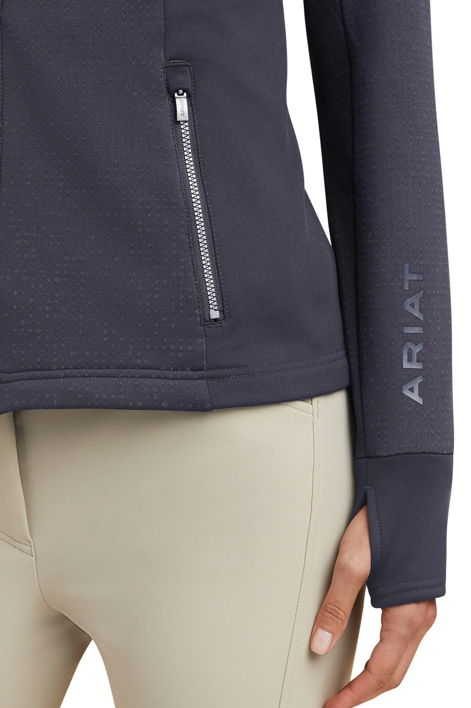 Hot Lumina hettegenser med hel glidelås til dame Gensere & Fleece