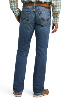 Outlet M7 Merrick jeans med rette bein til herre Ridebukser Til Herre