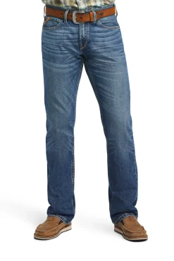 Outlet M7 Merrick jeans med rette bein til herre Ridebukser Til Herre