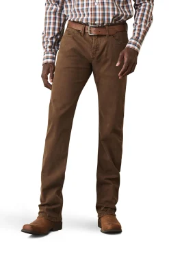 Hot M7 Str Grizzly Straight jeans til herre i olivengrønn Ridebukser Til Herre
