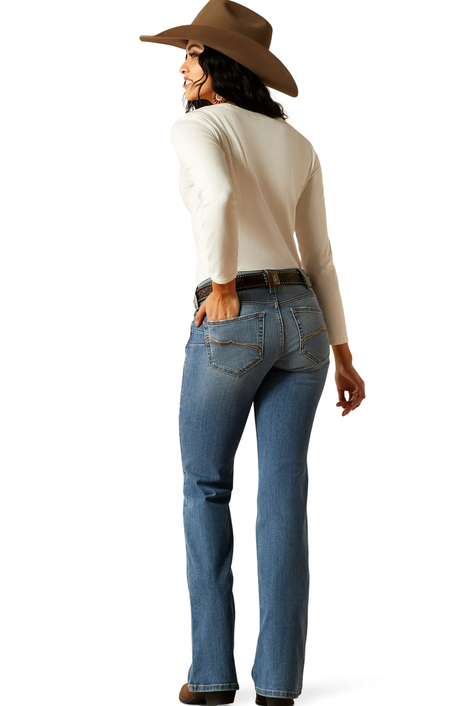 Sale MR Allison Boot Cut Jeans Western|Helforsterkede Ridebukser