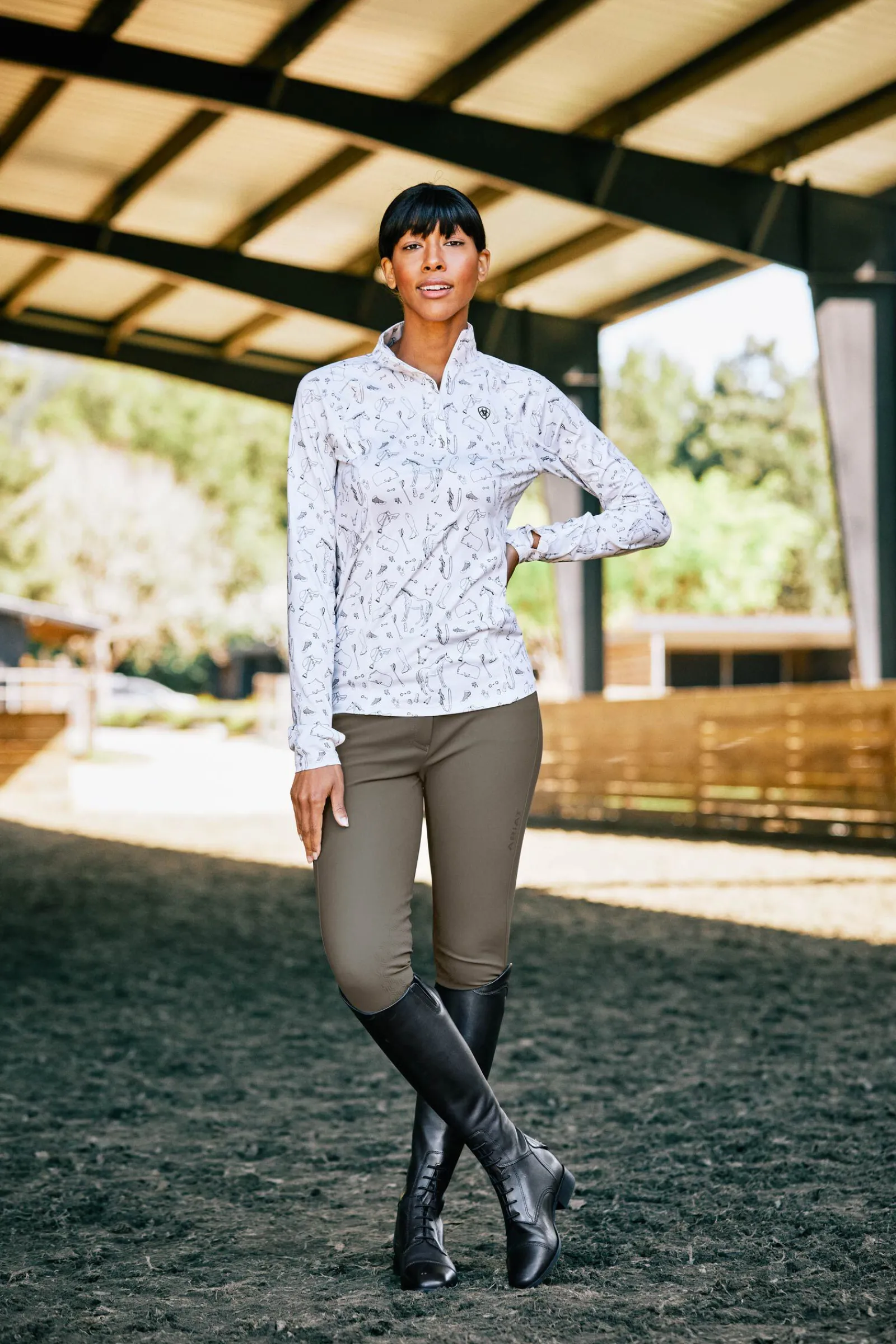 Palisade Cocoa ridestøvler, dame Ridestøvler