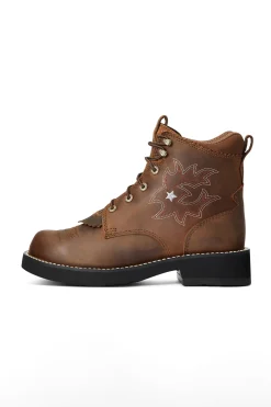 Discount Probaby Lacer western ankelboots, dame Stallsko