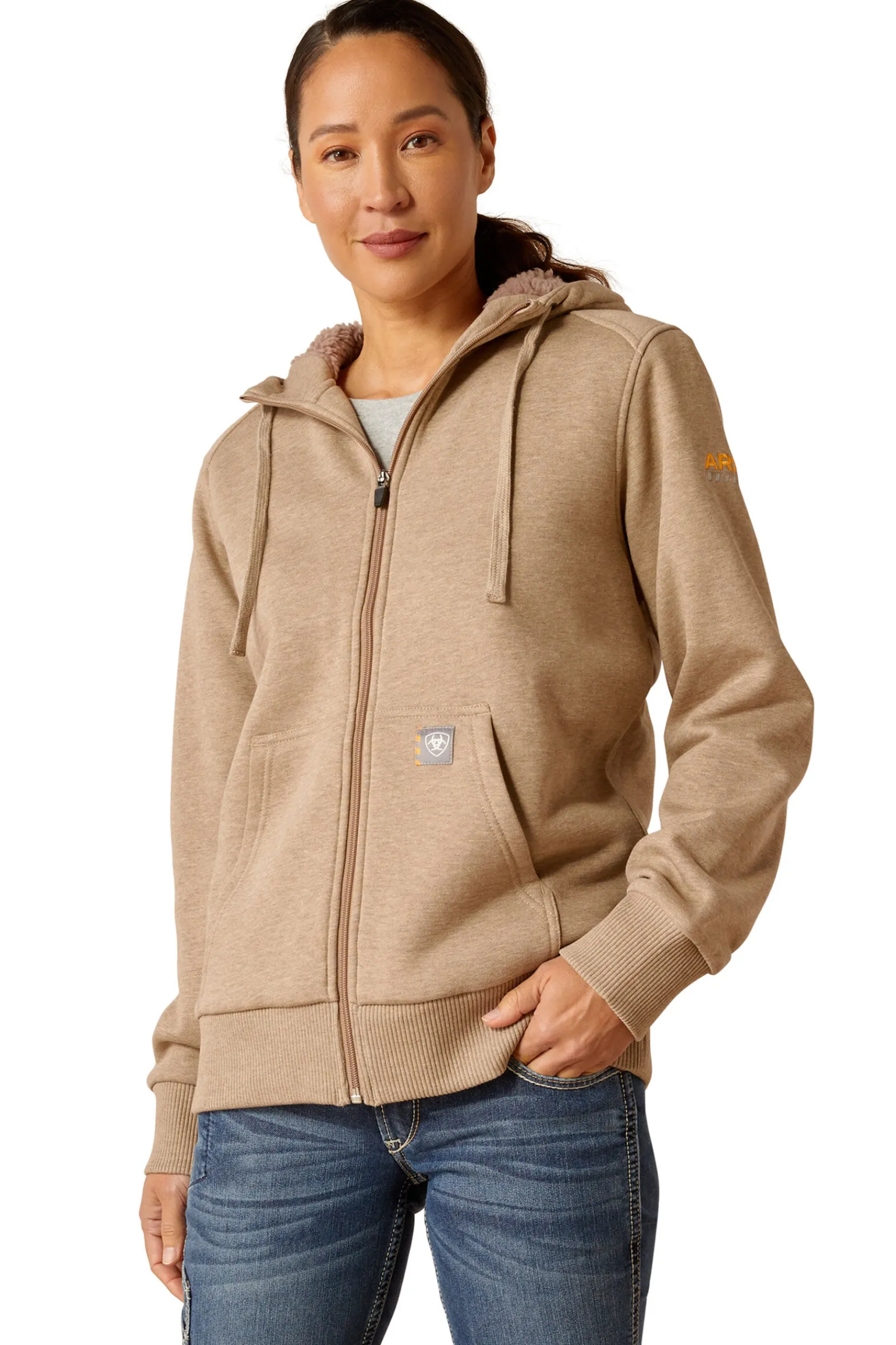 New Rebar All-Weather Sherpa Hettegenser med glidelås Gensere & Fleece