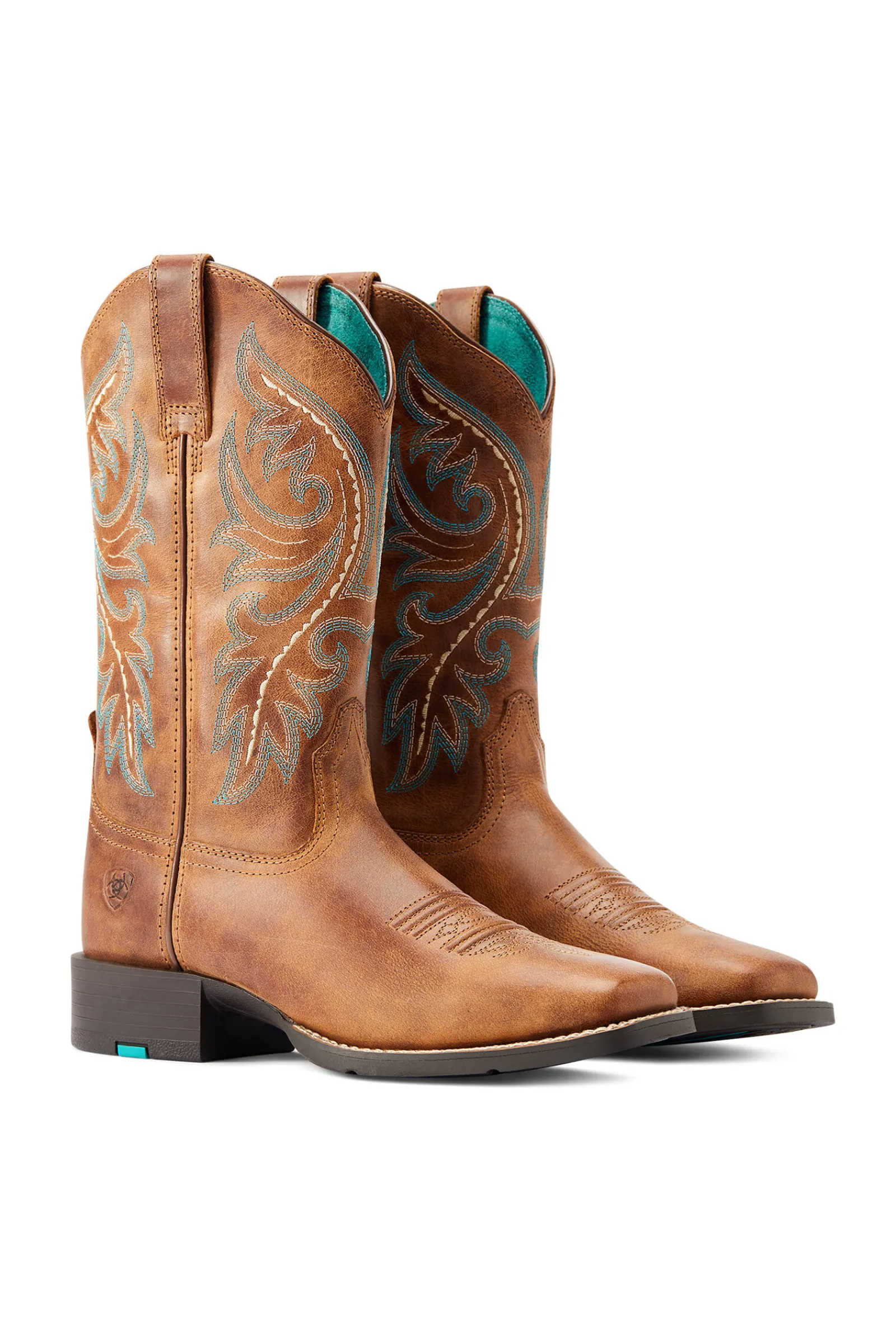 Sale Round Up Back Zip dame westernstøvler med glidelås Western|Ridebukser