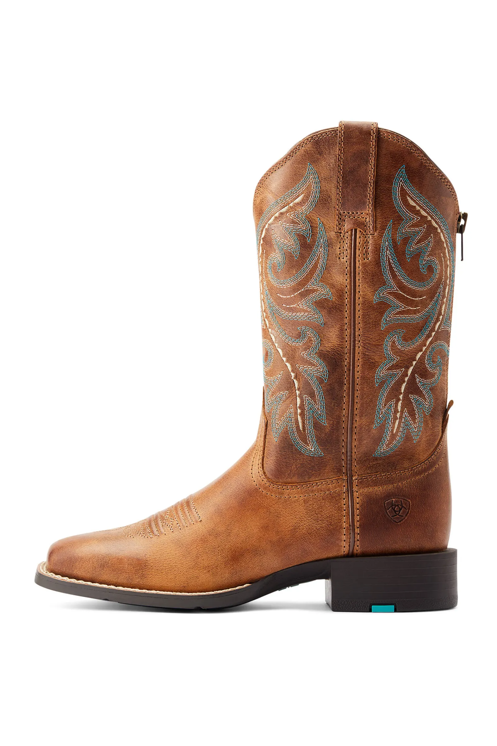 Sale Round Up Back Zip dame westernstøvler med glidelås Western|Ridebukser