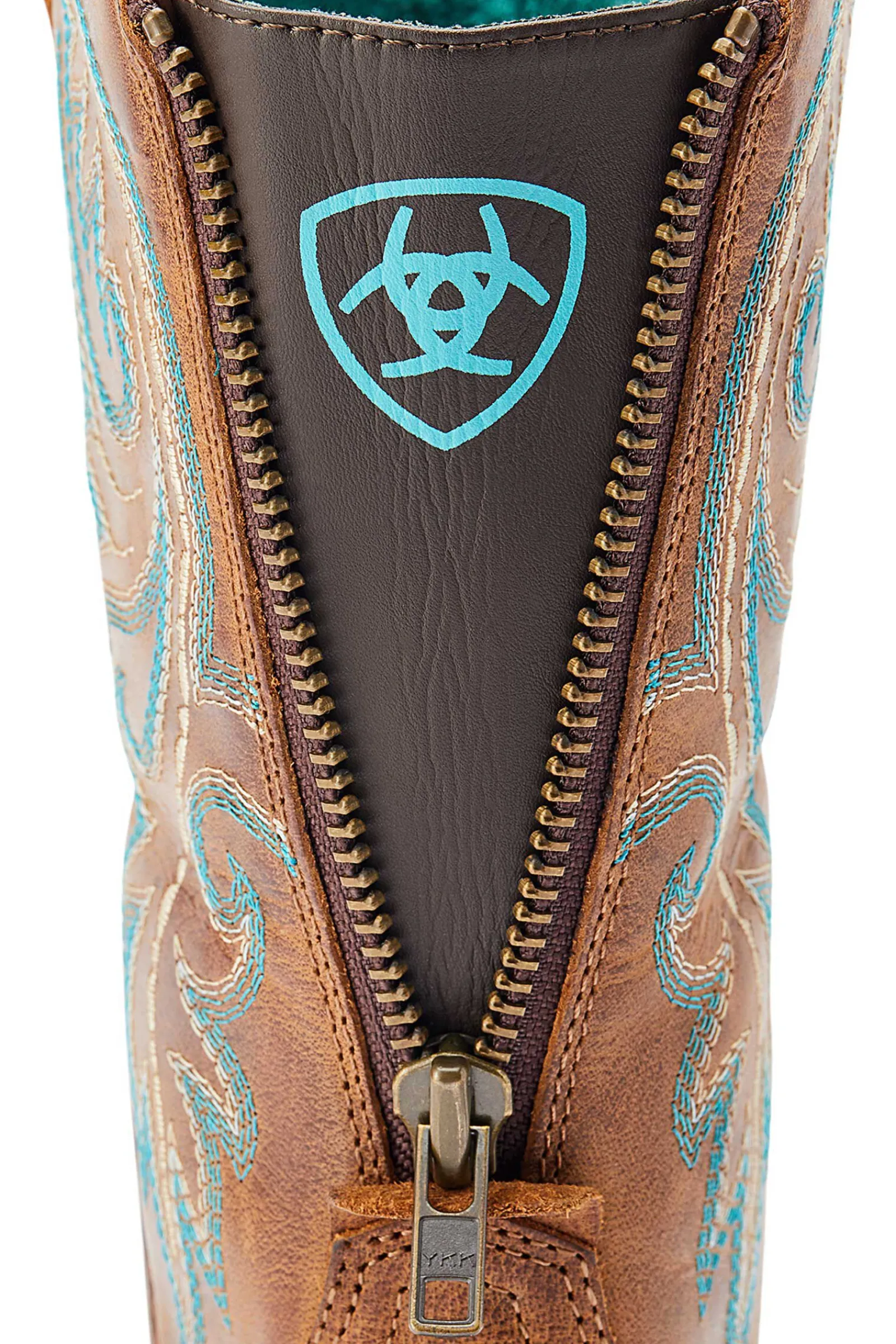 Sale Round Up Back Zip dame westernstøvler med glidelås Western|Ridebukser