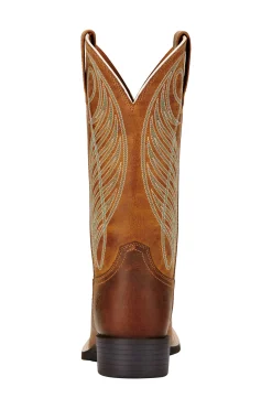 New Round Up Wide Square Toe dames westernstøvler Western|Ridebukser