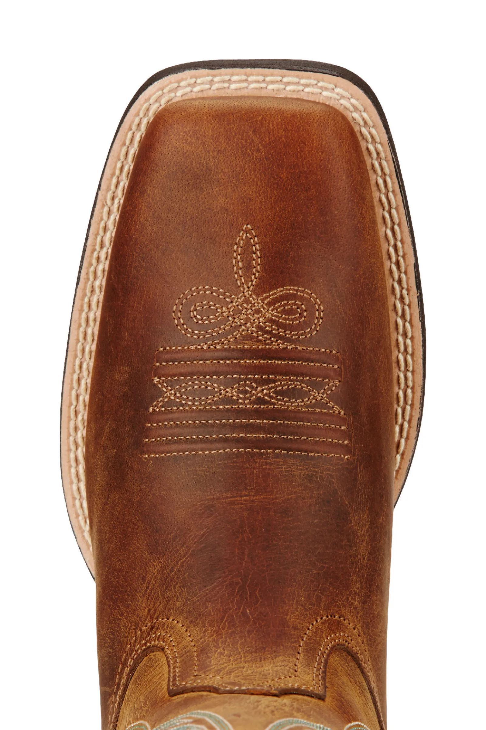 New Round Up Wide Square Toe dames westernstøvler Western|Ridebukser