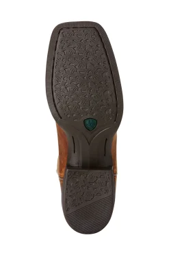 New Round Up Wide Square Toe dames westernstøvler Western|Ridebukser