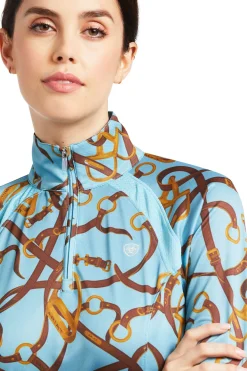 Sale Sunstopper 2.0 skjorte med 1/4 glidelås, dame Skjorter Og Topper