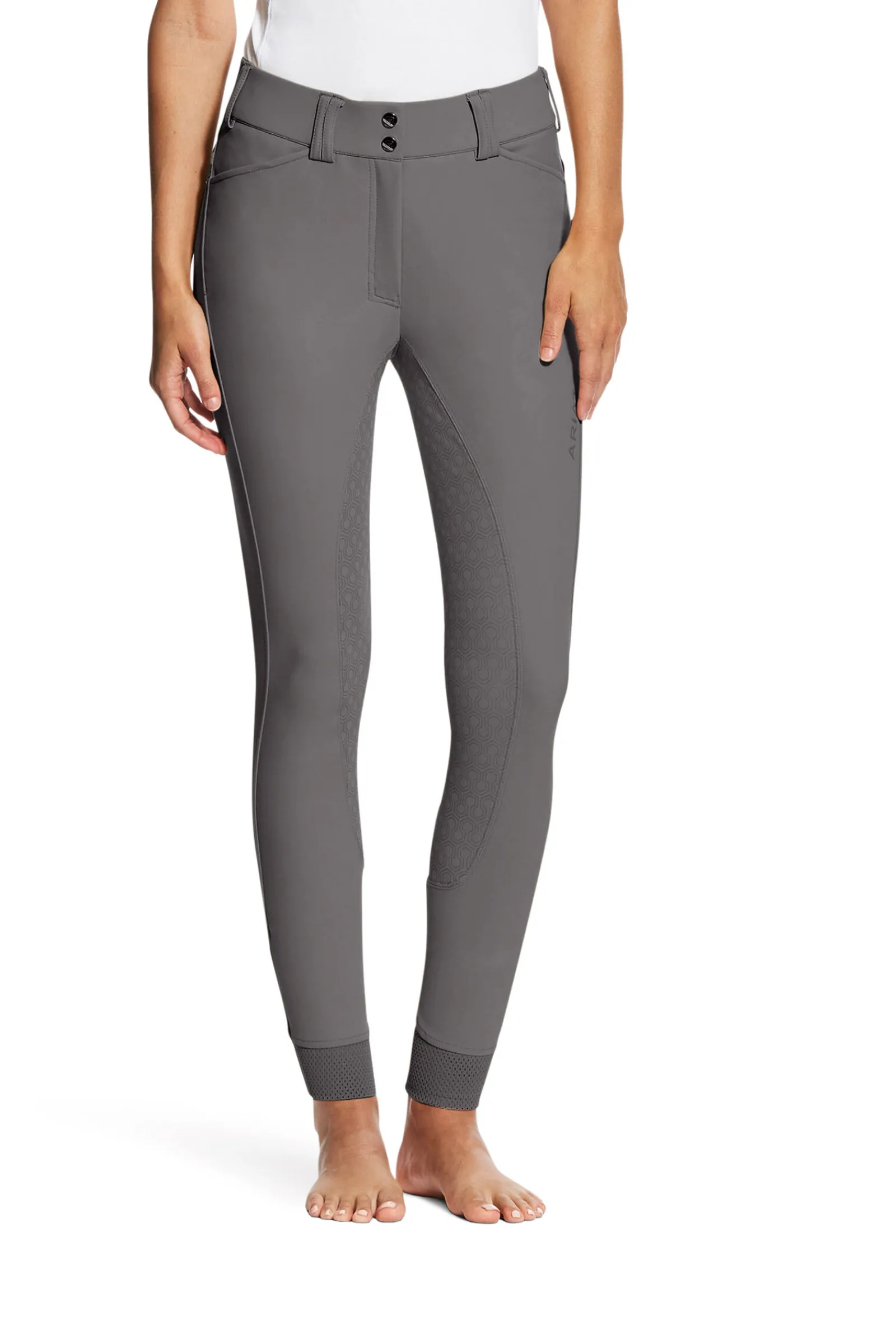 Tri Factor helforsterkede ridebukser med silikongrep for damer Helforsterkede Ridebukser