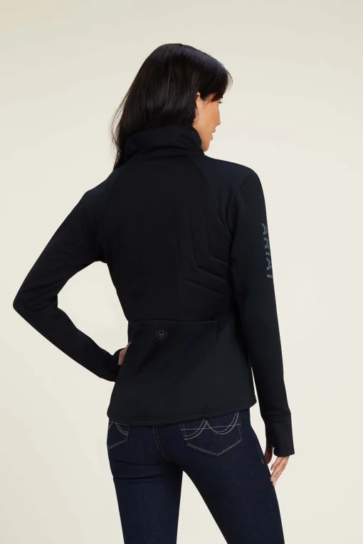 Outlet Venture sweatshirt med 1/2 glidelås til dame Gensere & Fleece