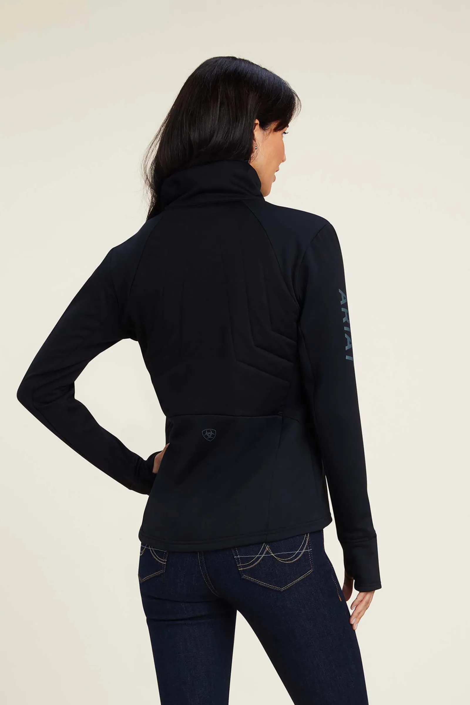 Outlet Venture sweatshirt med 1/2 glidelås til dame Gensere & Fleece