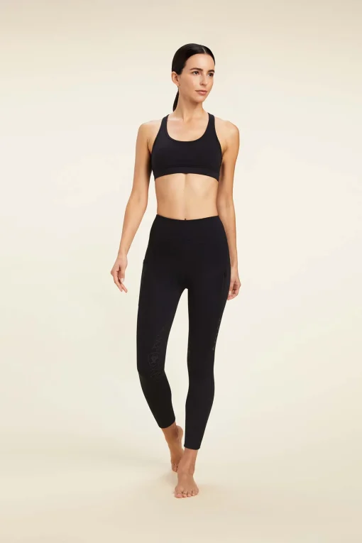 Clearance Venture Thermal ridetights for damer med halvgrip Ridetights