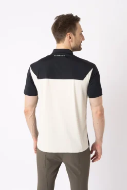 Hot B Vertigo Aidan sømløs poloskjorte til herre Rideskjorter