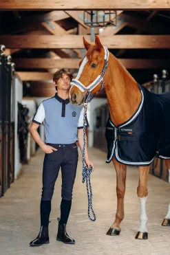 Online B Vertigo Alex funksjonell poloskjorte, herre Rideskjorter