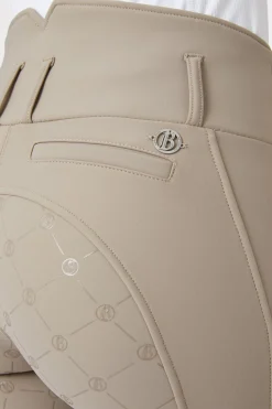 Outlet B Vertigo Aurelia helforsterkede termoridetights til dame Ridetights