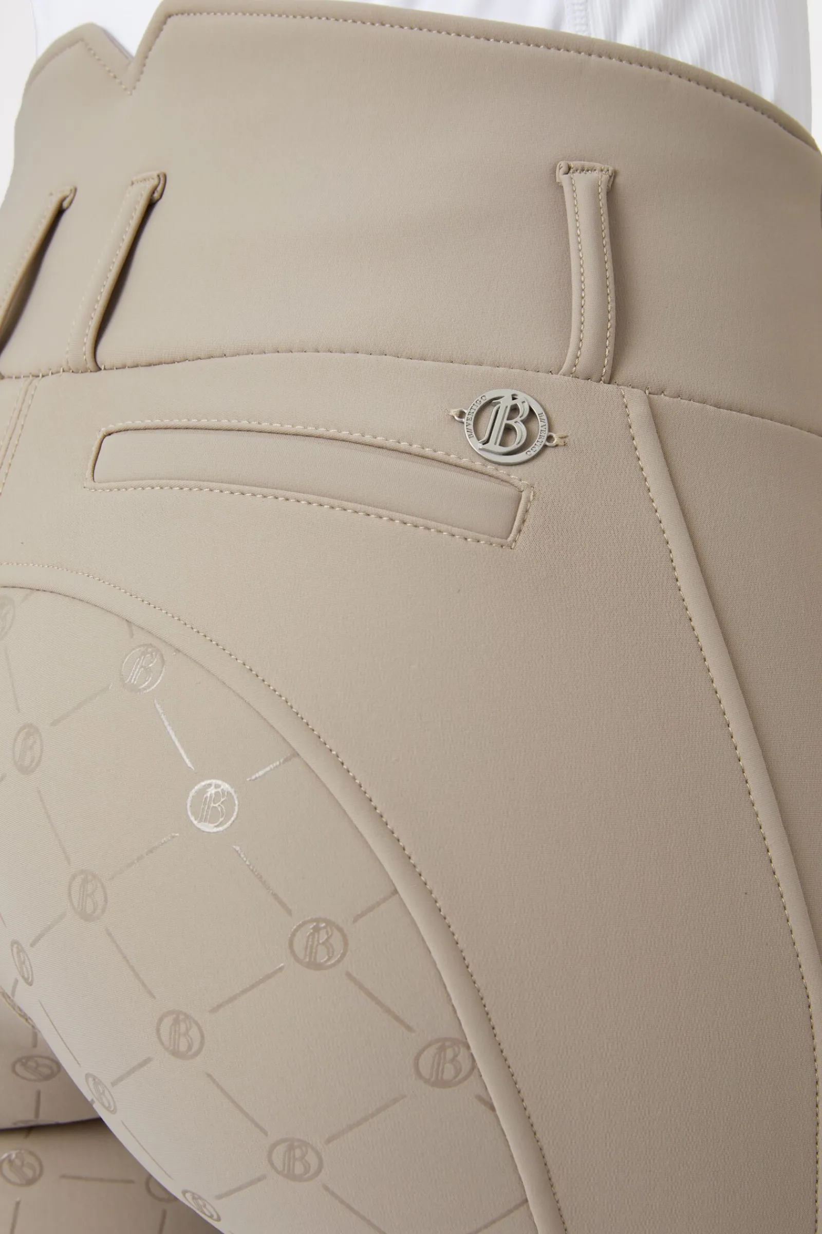 Outlet B Vertigo Aurelia helforsterkede termoridetights til dame Ridetights