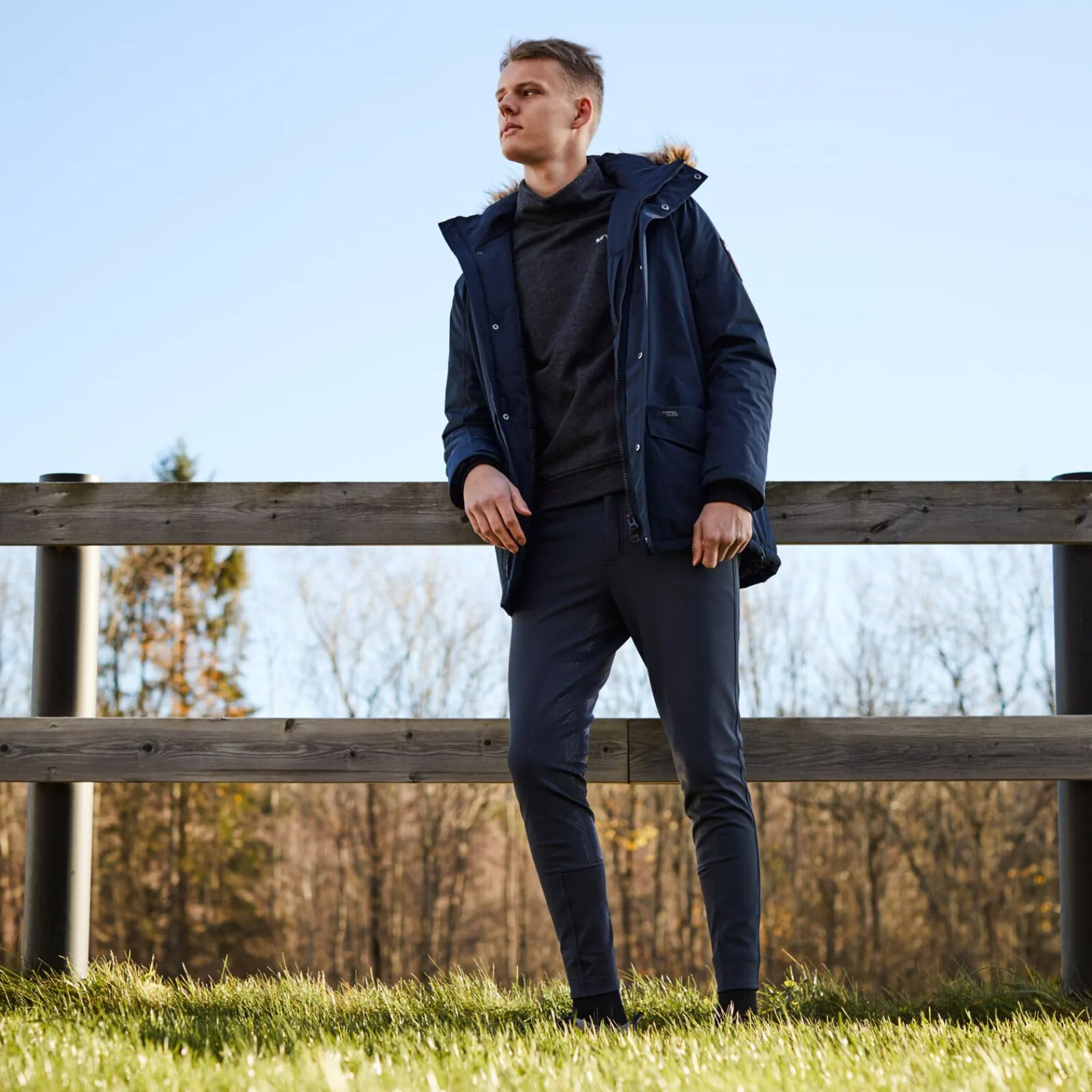 Online B Vertigo Daniel sweatshirt i fleece, herre Ride Gensere & Fleece