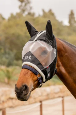 Sale B Vertigo Delux fluemaske med fuskepels Fluemasker & Fluepannebånd|Fluemasker & Fluepannebånd