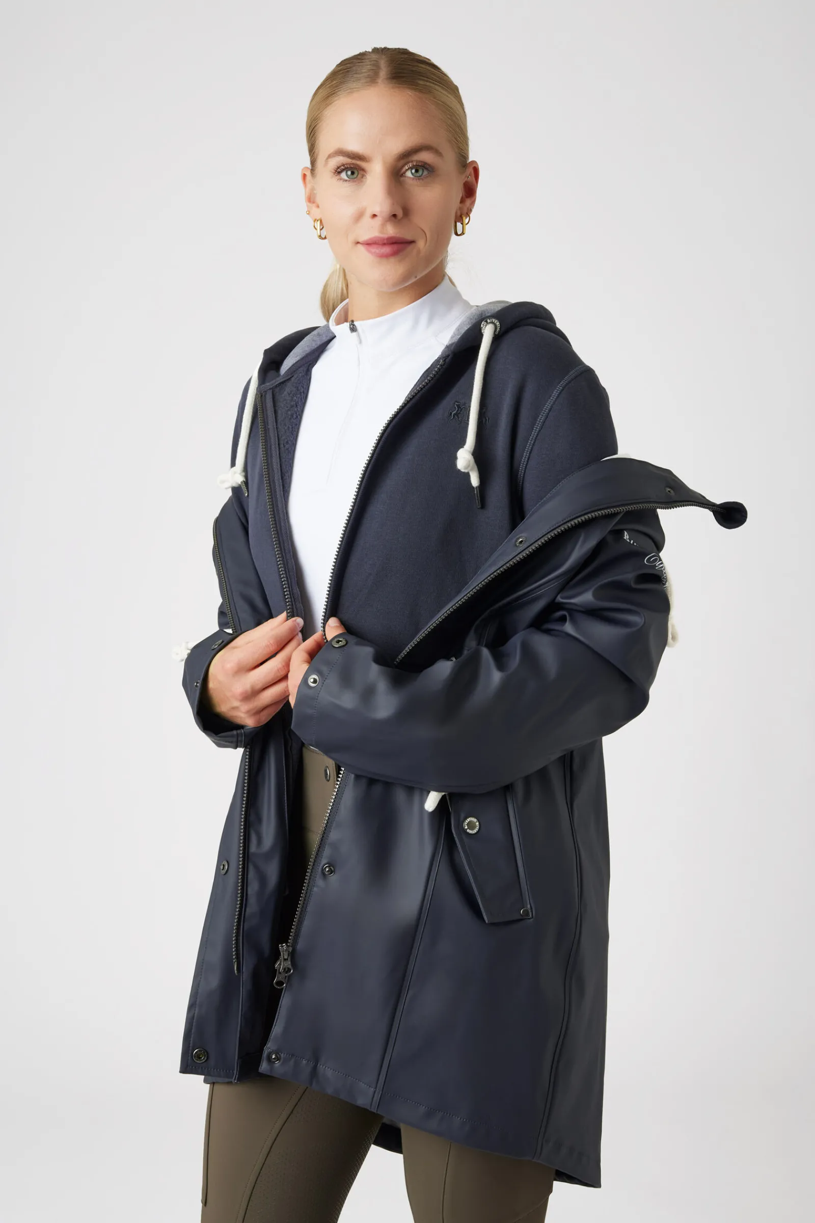 B Vertigo Emma PU regnjakke, dame Regntøy|Jakker Og Frakker