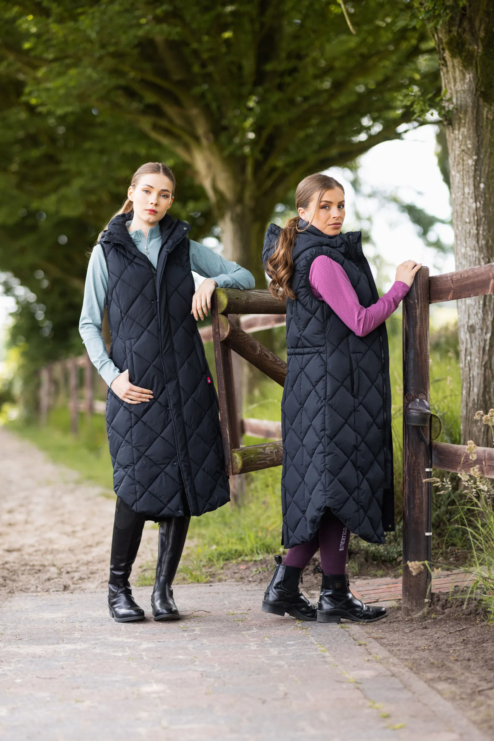 Hot B Vertigo Gem lang, fôret ridevest Jakker Og Frakker