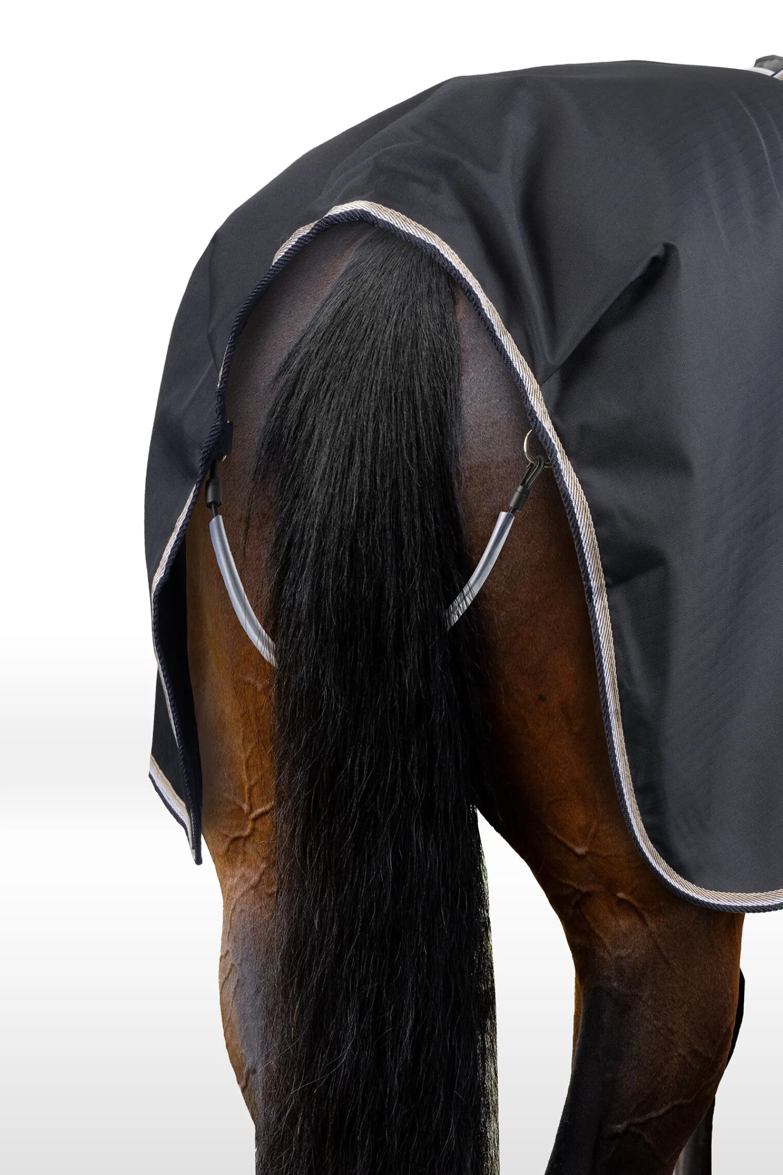 Clearance B Vertigo Lachlan 600D regntett ridedekken med ullfôr Ridedekken Og Walkerdekken