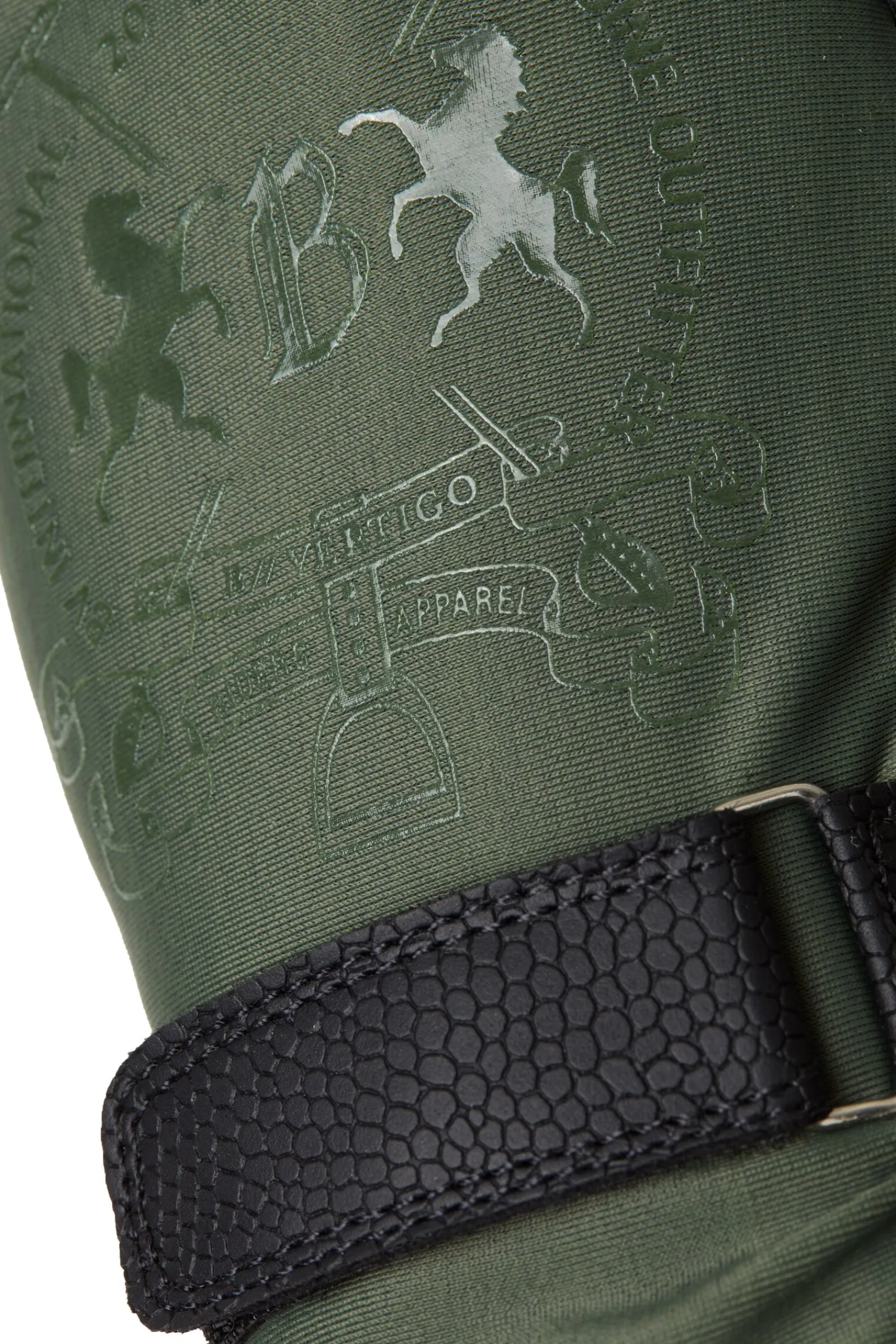 Hot B Vertigo Laia ridehansker med logotrykk til dame Helårshansker