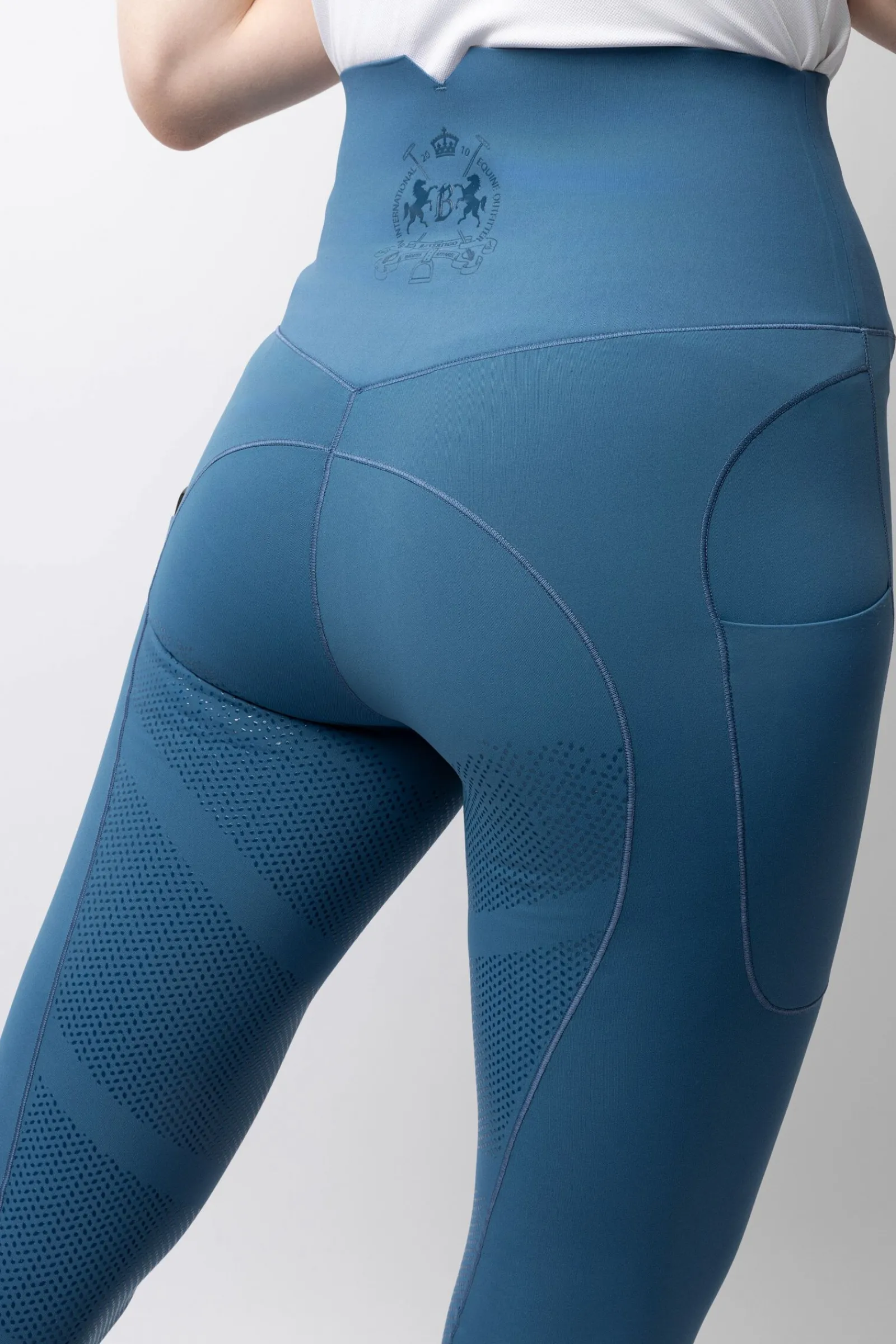 New B Vertigo Leonora Fullgrip Sømløse Thermo Tights Vinterridebukser|Ridetights