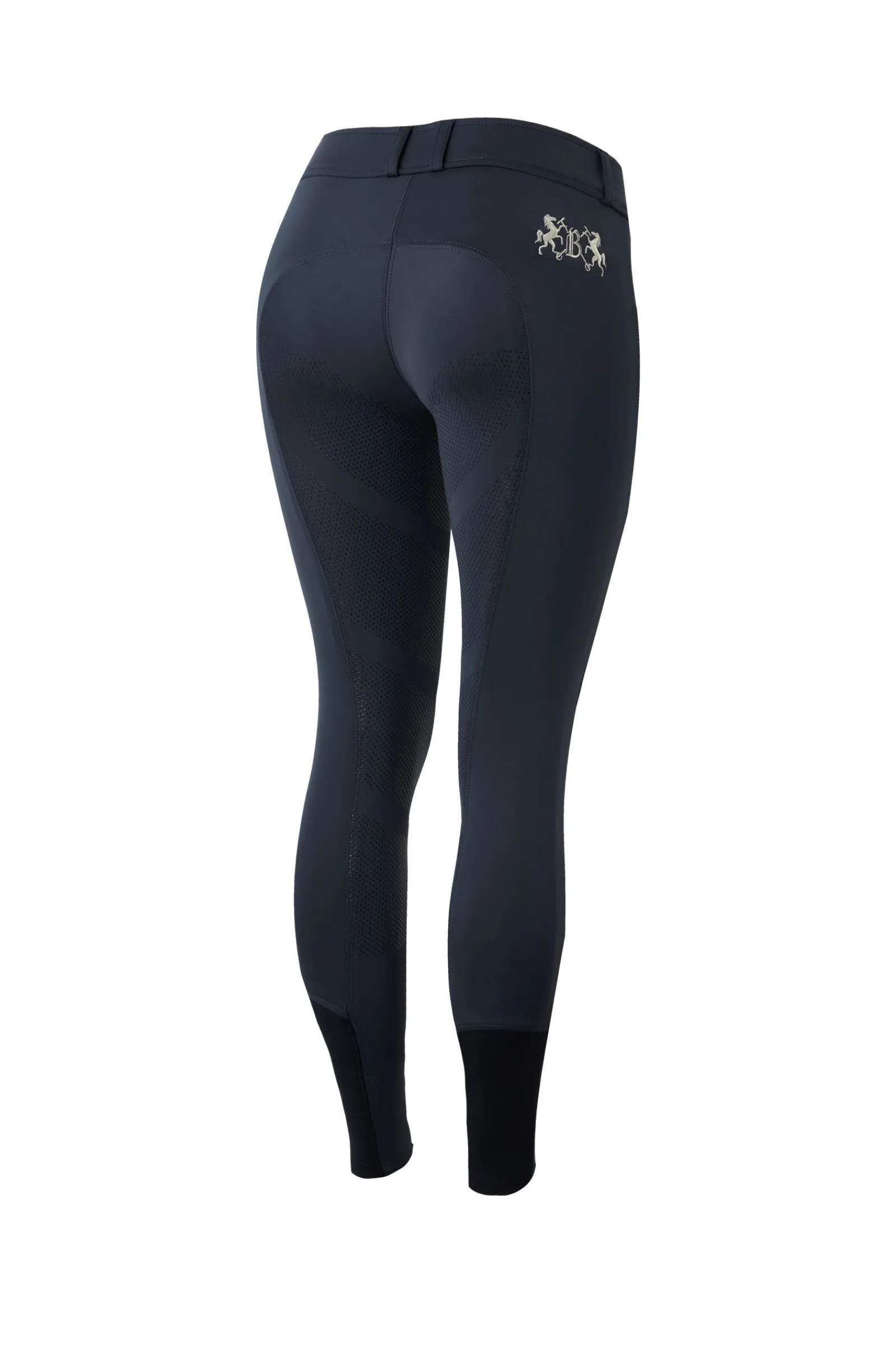 Online B Vertigo Meghan helforsterkede ridebukser med silikon, dame Helforsterkede Ridebukser