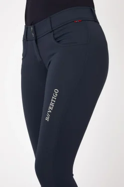 Online B Vertigo Meghan helforsterkede ridebukser med silikon, dame Helforsterkede Ridebukser