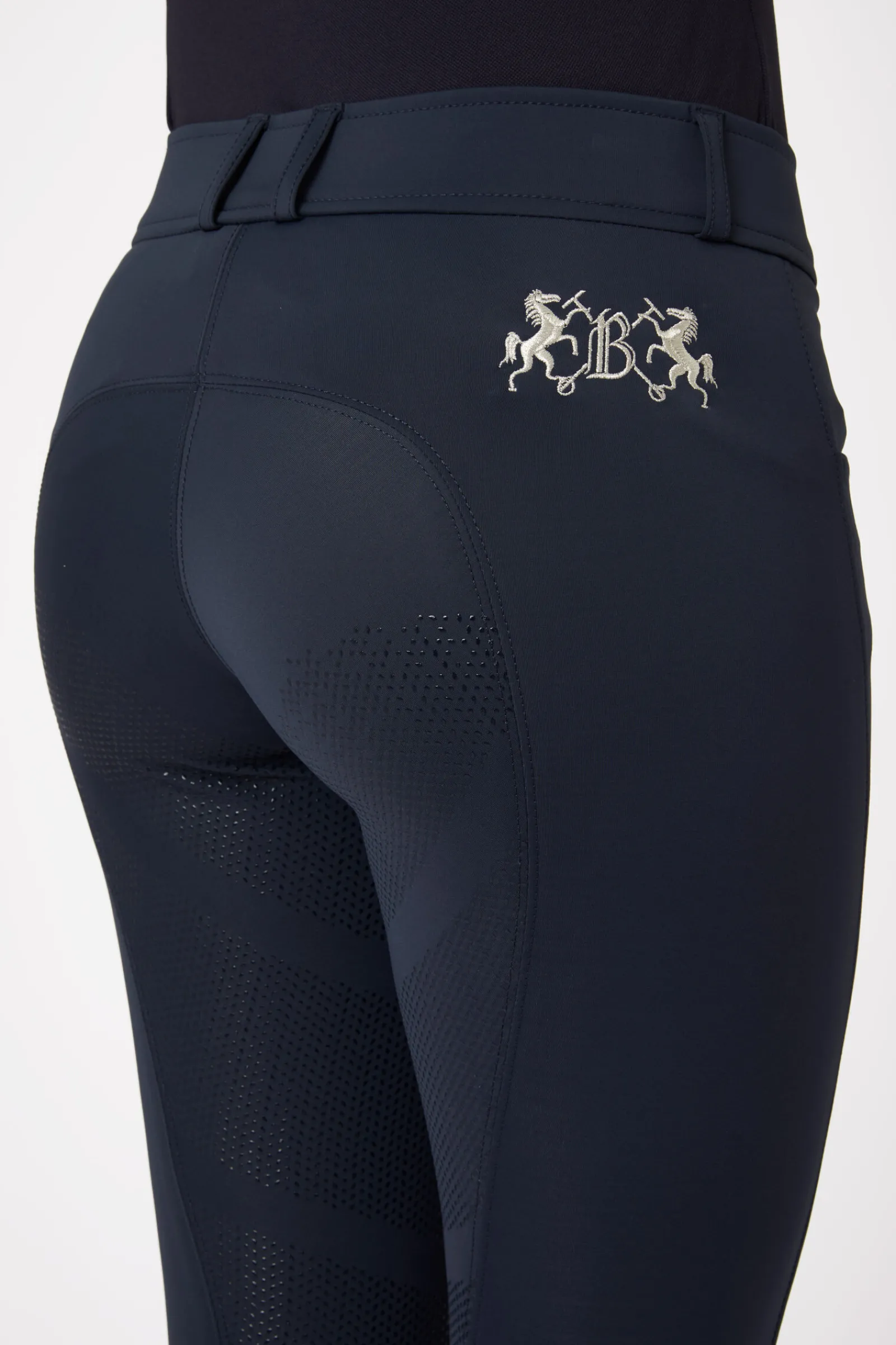 Online B Vertigo Meghan helforsterkede ridebukser med silikon, dame Helforsterkede Ridebukser