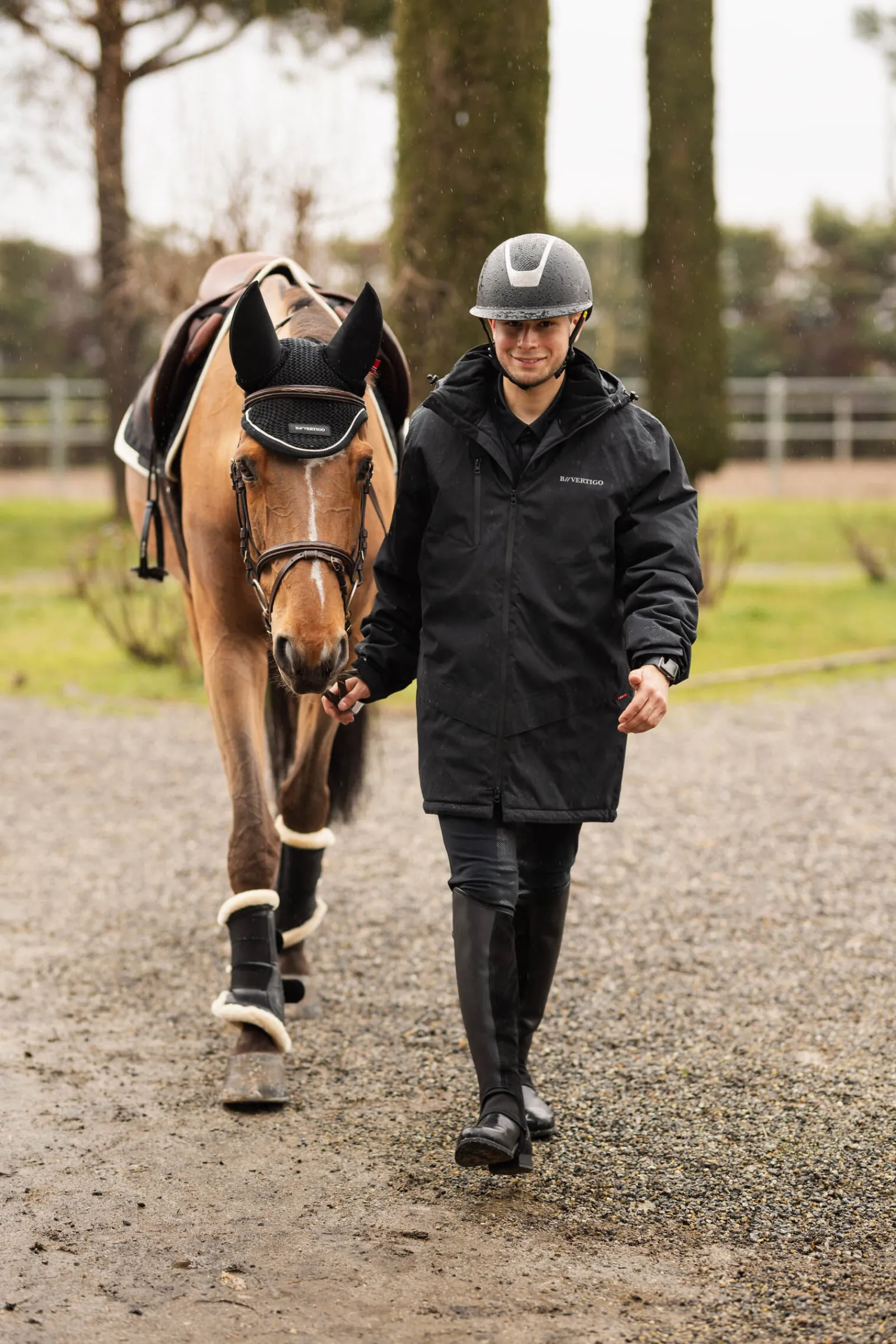 B Vertigo Milo vanntett parkas til herre Ridejakker Og Ridevester