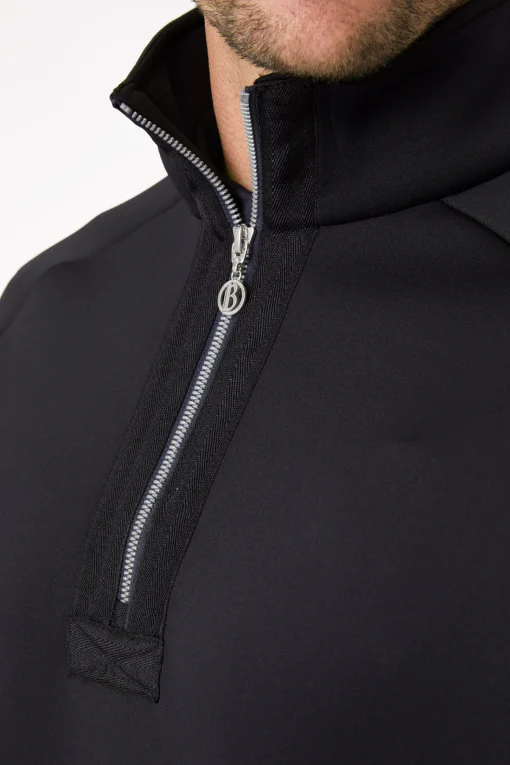 Discount B Vertigo Nicolas funksjonell treningsskjorte med glidelåslommer, herre Ride Gensere & Fleece