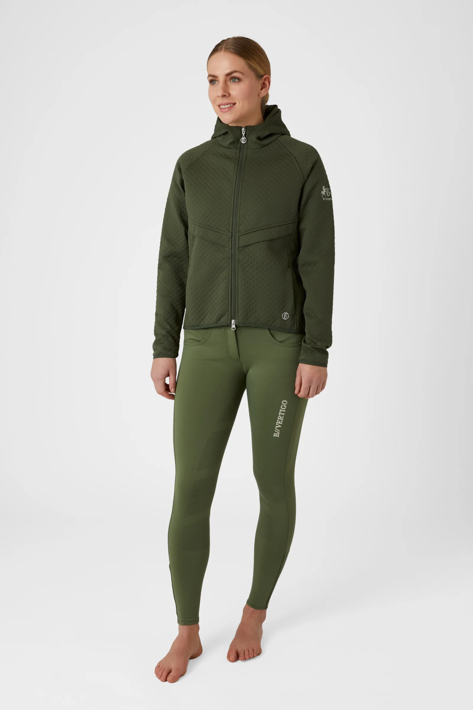 Discount B Vertigo Norah hettejakke med scubastoff, dame Gensere & Fleece|Jakker Og Frakker