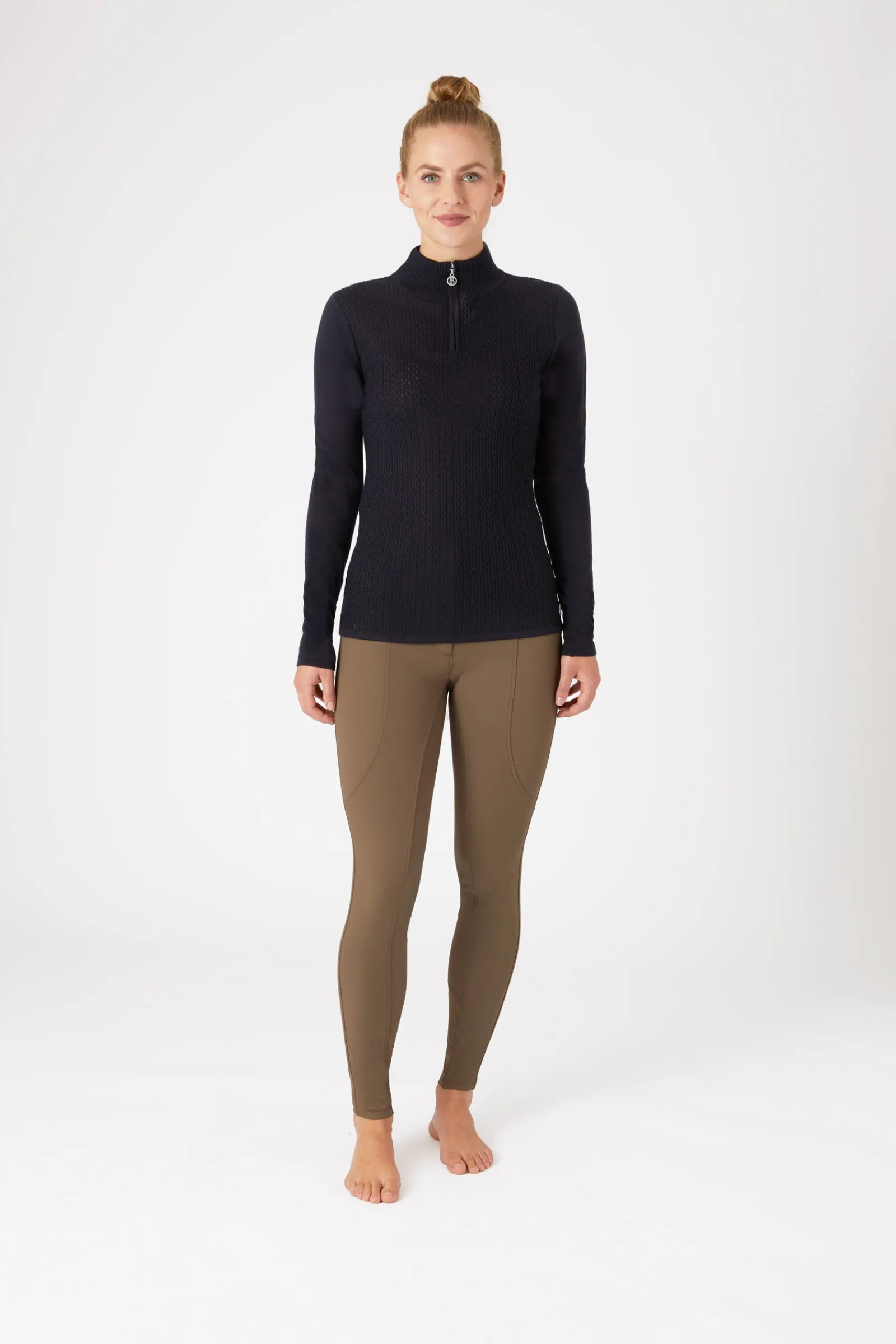 Online B Vertigo Ruth strikket pullover med glidelås Gensere & Fleece