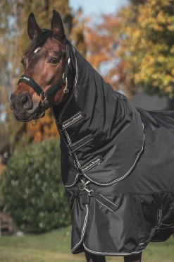 Back on Track Obsidian Turnout Rug, 0g Regndekken