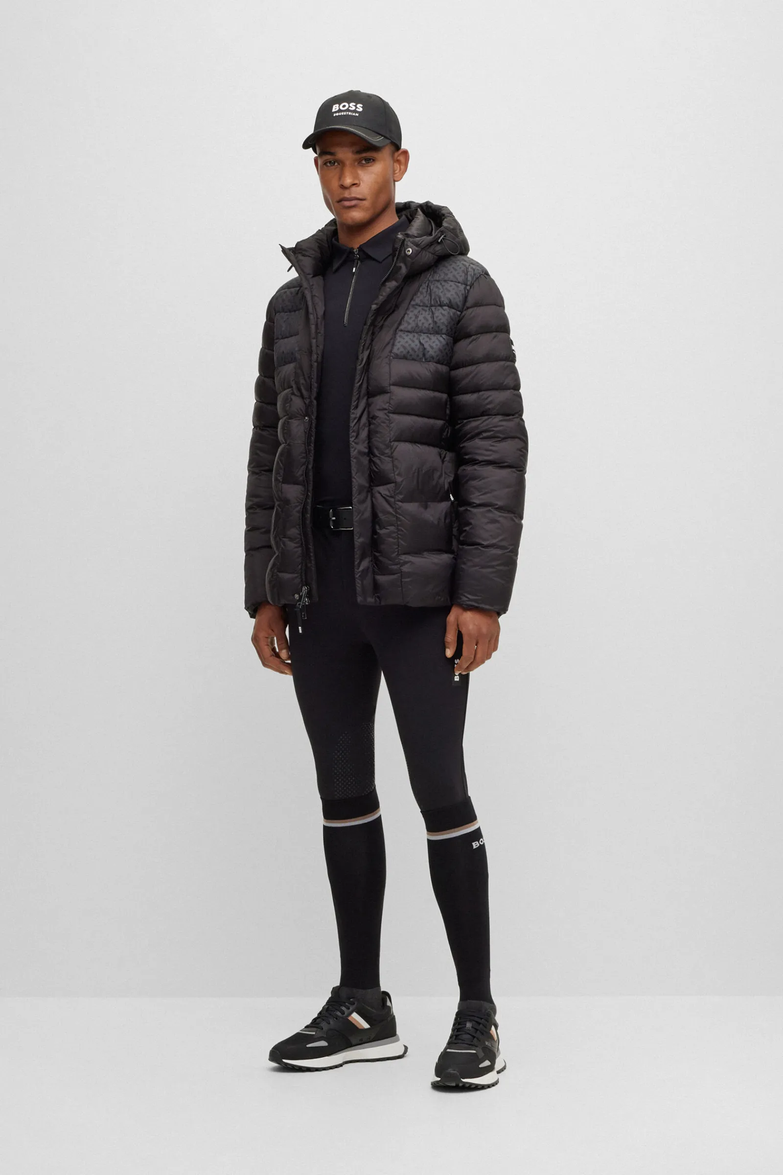 Outlet Elton Signature Stripe Trenings-poloskjorte for menn Rideskjorter