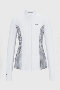 Sale Emma showbluse Houndstooth Stevne|Skjorter Og Topper