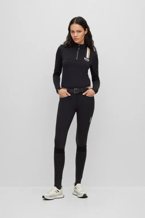 Sale Lia Signature Stripe treningsskjorte for kvinner Skjorter Og Topper
